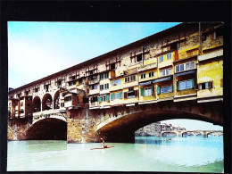 ► Cpsm FIRENZE Ponte Vecchio   Canoë - Canottaggio