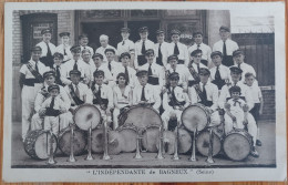 L'INDÉPENDANTE DE BAGNEUX MUSIQUE FANFARE. - Bagneux