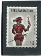 SAN MARINO - 1961  2 L   OLD HUNT  MINT NH - Neufs