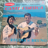 45 Tours President 4 Titres:  Canti Di Corsica De Regina Et Bruno - Musiche Del Mondo