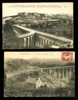 22 Cotes D' Armor Saint Brieuc 5 Cartes Postales Viaduc Chemin De Fer ( Voir 10 Scans ) - Kunstbauten