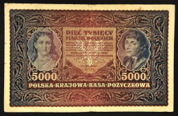 Polonia Poland Polska 5000 Zlotych 1920 Pick#31 Lotto.961 Bis - Pologne