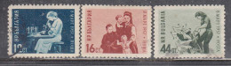 Bulgaria 1957 - Women's Day, Mi-Nr. 1016/18, Used - Used Stamps