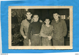 Marseille-le CANET-quartier NPHOTO-""centre D'apprentissage Le Chatelier-groupe D'élèves Devant Les Machines Année 1959 - Quartieri Nord, Le Merlan, Saint Antoine