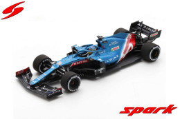 Alpine A521 - Alpine F1 Team - Hungarian GP FI 2021 #14 - Fernando Alonso - Spark - Spark