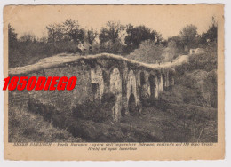 SESSA AURUNCA - PONTE AURUNCO F/GRANDE  VIAGGIATA 1938  ANIMAZIONE - Caserta