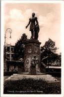 Standbeeld Willem II Op De Heuvel, Tilburg (Fotokaart) (NB) - Tilburg