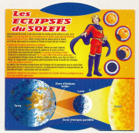 FRANCE - Publicité Biscuits PRINCE (LU) - Les éclipses De Soleil - Carte Du Ciel Mois Par Mois - Advertising