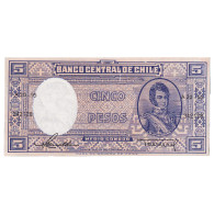 Chili, 5 Pesos = 1/2 Condor, KM:110, NEUF - Cile