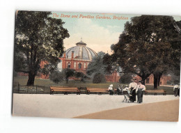 X1198 THE DOME AND PAVILKLON GARDENS BRIGHTON - Brighton