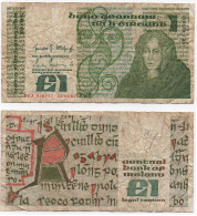 Ireland - 1 Pound 1987 - F - Pick 70 Lemberg-Zp - Ireland