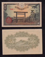 GIAPPONE 50 SEN 1942-44 PIK 59B FDS - Japón