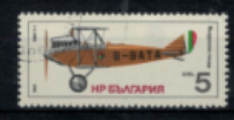 Bulgarie - PA - "Aviation Bulgare - Avion Motorisé : DWY-UI" - Oblitéré N° 143 De 1981 - Posta Aerea