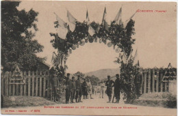 Corcieux, Entrée Des Casernes Du 62 Eme D’artillerie De Réception - Corcieux