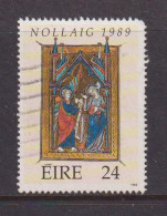 IRELAND  -  1989  Christmas  24p  Used As Scan - Oblitérés