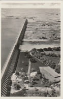 ASUAN AERIAL  VIEW OF THE DAM - REAL PHOTOGRAPH - Assuan