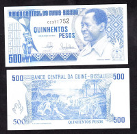 GUINEA BISSAU 500 PESOS 1990 PIK 12 FDS - Guinea–Bissau