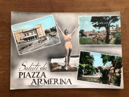 SALUTI DA PIAZZA ARMERINA ( ENNA ) 1965 - Enna