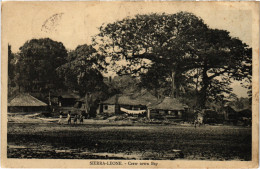 PC SIERRA LEONE, CREW TOWN BAY, Vintage Postcard (b49931) - Sierra Leone