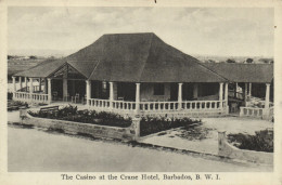 PC BARBADOS, CASINO AT THE CRANE HOTEL, Vintage Postcard (b50058) - Barbados