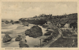 PC BARBADOS, BATHSHEBA COASTAL SCENE, Vintage Postcard (b50057) - Barbados (Barbuda)