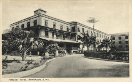 PC BARBADOS, MARINE HOTEL, Vintage Postcard (b50060) - Barbados (Barbuda)