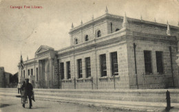 PC BARBADOS, CARNEGIE FREE LIBRARY, Vintage Postcard (b50074) - Barbades