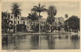 PC BARBADOS, CODRINGTON COLLEGE, BARBADOS, Vintage Postcard (b50073) - Barbados (Barbuda)