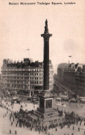 London - Nelson Monument, Trafalgar Square - Trafalgar Square