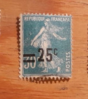 France Yt 217 Surcharge Deplacée Ob - Used Stamps