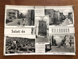 SALUTI DA VILLAROSA ( ENNA ) 1960 - Enna