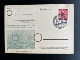 GERMANY 1947 POSTCARD KOLN IM AUFBAU SPECIAL CANCEL 12-04-1947 DUITSLAND DEUTSCHLAND - Postal  Stationery