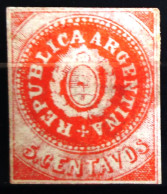 ARGENTINE                         N° 4                          NEUF* - Unused Stamps