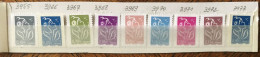 Marianne De Lamouche 2006 NEUF** : Série 9 Timbres 3965 3966 3967 3968 3969 3970 3971 3972 3973 - 2004-2008 Marianne De Lamouche