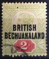 BECHUANALAND G.B                          N° 32                          OBLITERE - 1885-1895 Colonia Británica