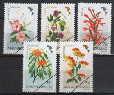 Specimen SALE - Hungary 1991. Flowers Of America Nice Set Michel: 4125-4129 - Unused Stamps