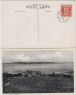 Guernsey 1941 1d Arms On Picture Postcard, First Day Of Issue 18.FE.41 - Guernesey