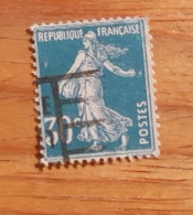 France Yt 192   Point  Blanc Derrière Main Droite Et Tache Blanche Devant - Gebraucht