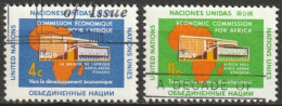 UNO New York 1961 Mi-Nr.109 - 110 O Gestempelt ECLA ( 4528) Günstiger Versand - Usados