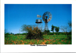 29-10-2023 (5 U 34) Australia - QLD - Roma (posted With Aircraft Stamp) Windmill - Sonstige & Ohne Zuordnung