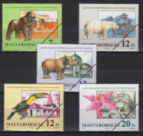 Specimen SALE - Hungary 1991. Animals / Zoo Of Budapest Set Michel: 4136-4140 - Andere & Zonder Classificatie