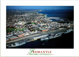 29-10-2023 (5 U 34 A) Australia - WA - Fremantle Harbour Port With US Aircraft Carrier & Warships - Fremantle