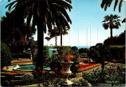 29-10-2023 (5 U 36) Italy (posted To France) San Remo Villa Ormond Gardens - Arbres