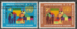 UNO New York 1962 Mi-Nr.114 - 115 O Gestempelt Wohnungsbau Und Gemeinschaftseinrichtungen ( 4543) Günstiger Versand - Used Stamps