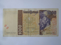 Portugal 1000 Escudos 2000 Banknote - Portogallo