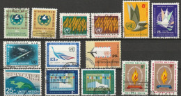 UNO New York 1963 Mi-Nr.124 - 137 O Gestempelt Jahrgang Komplett ( 4600) Günstiger Versand - Used Stamps