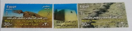 EGYPT 2008,  Complete Mint Set Of  Wadi El-Hitan The Oldest World Natural Heritage Site, - Neufs