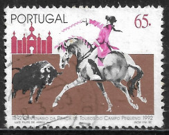 Portugal – 1992 Bullfight 65. Used Stamp - Usado