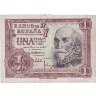 Billet, Espagne, 1 Peseta, 1953, 1953-07-22, KM:144a, TTB - 1-2 Peseten