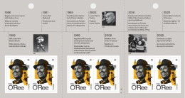 2023 Canada Hockey Willie O'Ree First Black Player In NHL Full Booklet Of 6 MNH - Carnets Complets